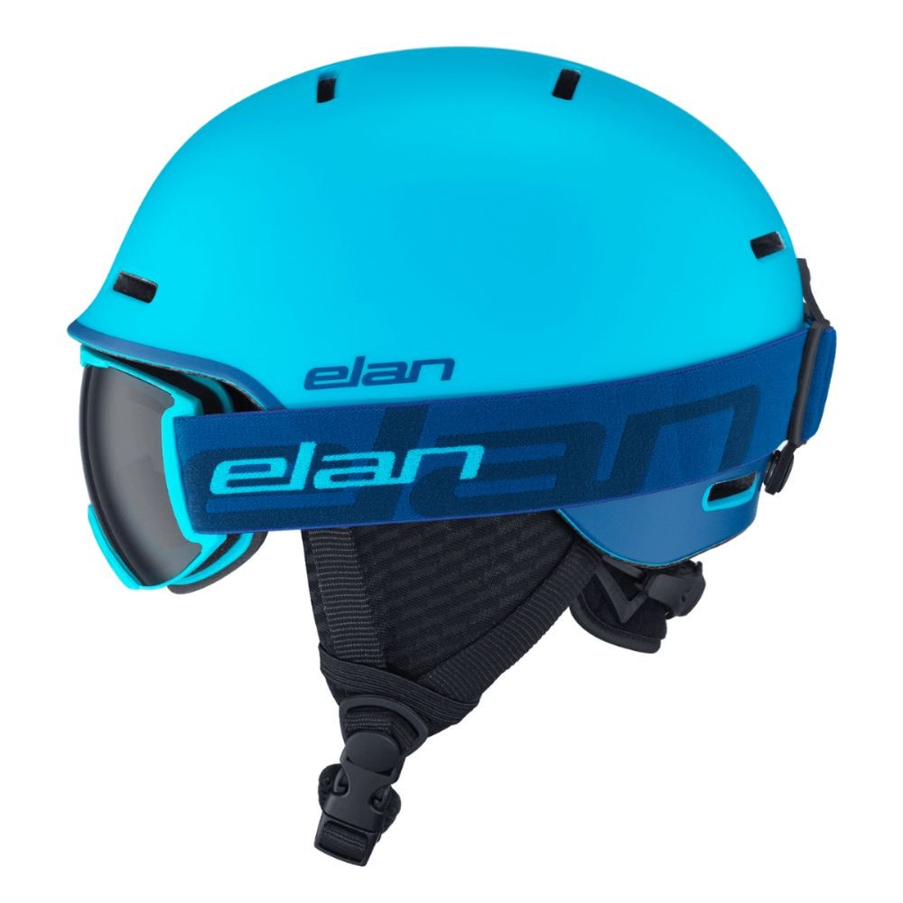 Lyžiarska prilba ELAN Twist Blue s okuliarmi - Detské prilby - 3