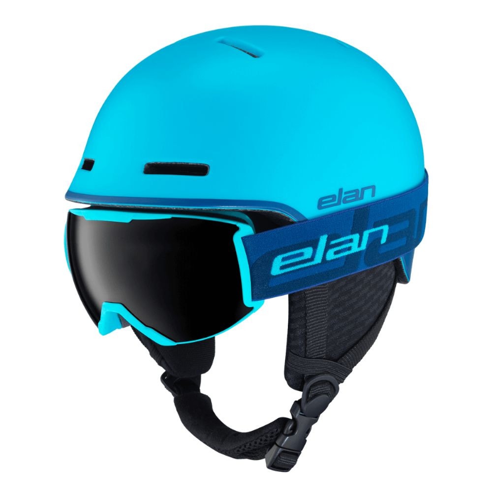 Lyžiarska prilba ELAN Twist Blue s okuliarmi - Detské prilby - 1