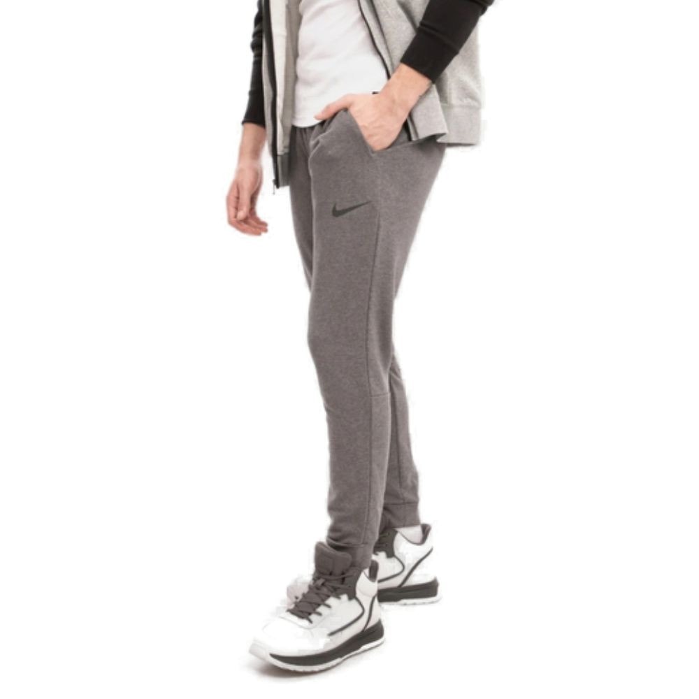 Tepláky NIKE Dri-FIT Men's Tapered Grey - Tepláky - 3