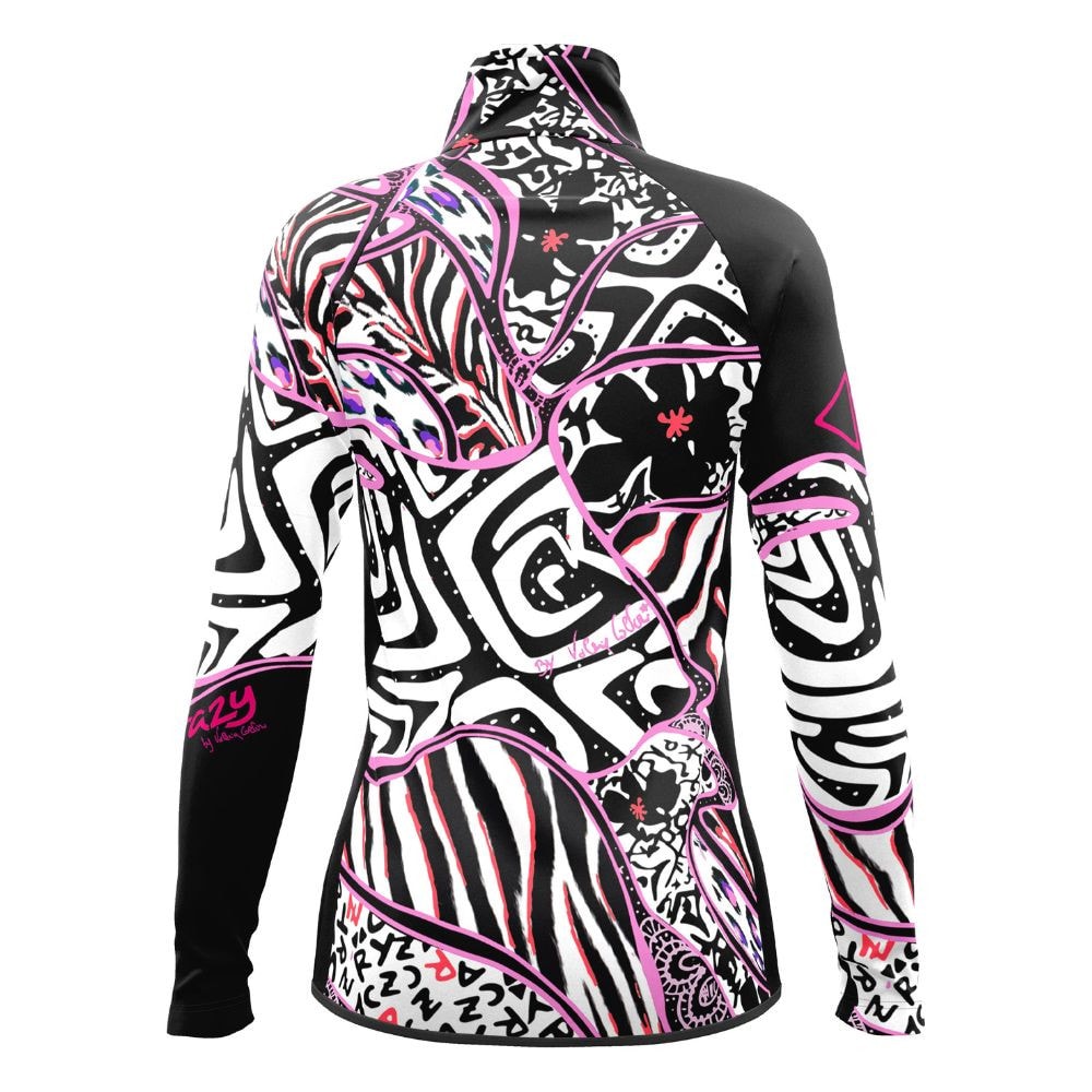 Mikina CRAZY Pull Wonder Magic Woman Zebra Mix - Mikiny bez kapucne - 3