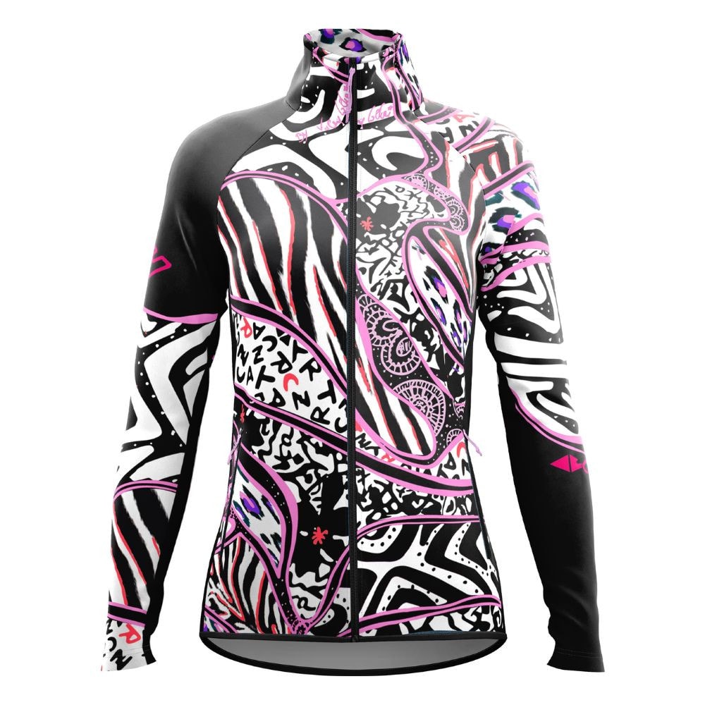 Mikina CRAZY Pull Wonder Magic Woman Zebra Mix - Mikiny bez kapucne - 2