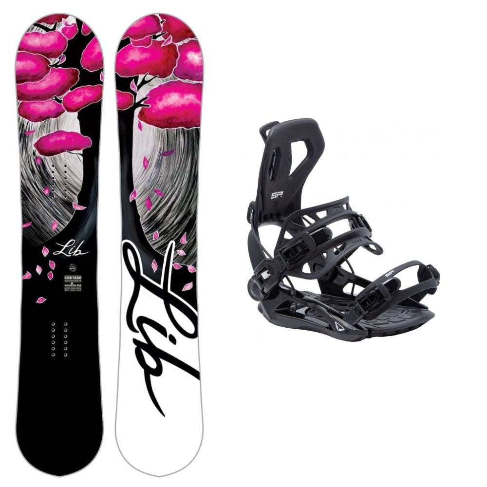 Snowboard LIB TECH Cortado + viazanie SP Fastec - Dámske sety - 1