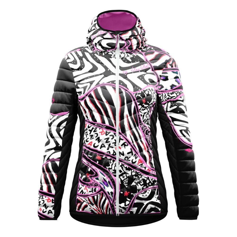 Bunda CRAZY JKT Wonder Magic Zebra Mix - Bundy na bežky a skialp - 1