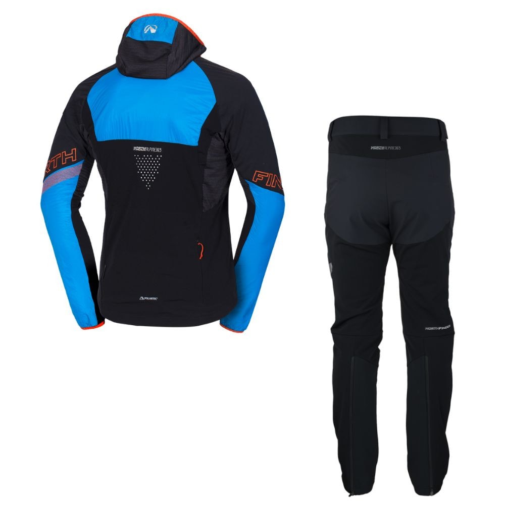 Skialpový komplet NORTHFINDER Solisko Polartec Alpha Direct + NORTHFINDER Rysy Black - SETY - Skialpové oblečenie - 2