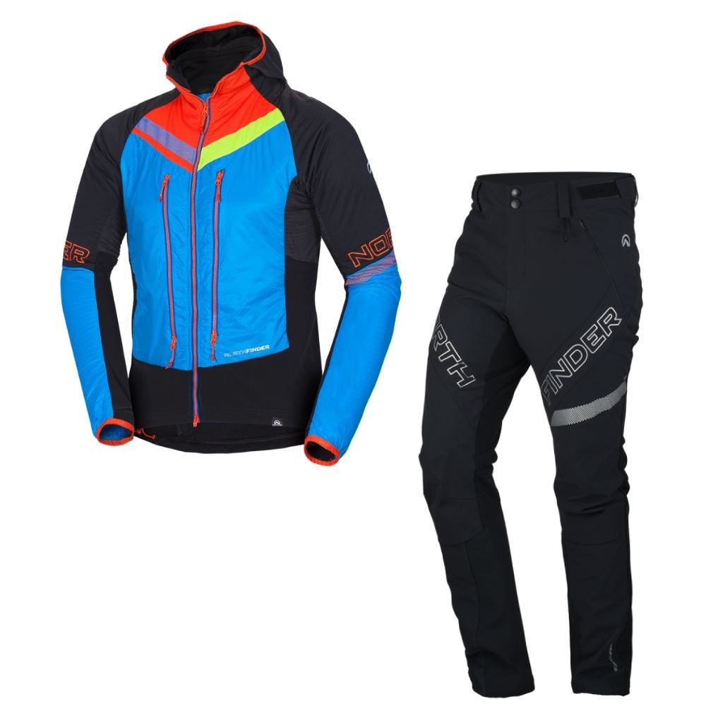 Skialpový komplet NORTHFINDER Solisko Polartec Alpha Direct + NORTHFINDER Rysy Black - SETY - Skialpové oblečenie - 1