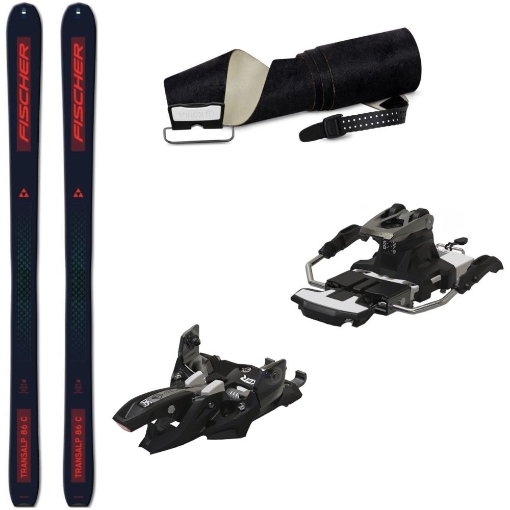 Skialpinistický set FISCHER Transalp 86 Carbon s pásmi + viazanie Marker Alpinist 10 - Skialp sety -Unisex - 1
