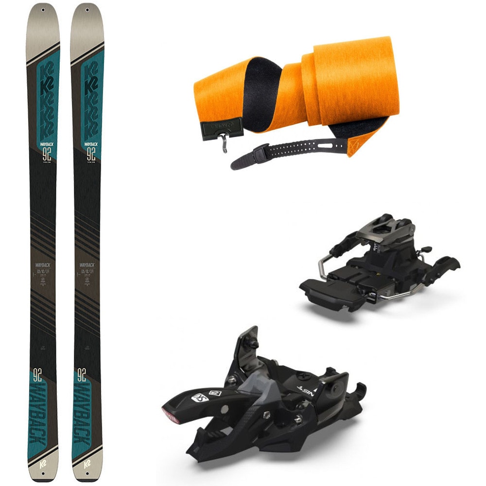 Skialpový set K2 Wayback 92 s viazaním Marker a pásmi Kohla - Skialp sety -Unisex - 1