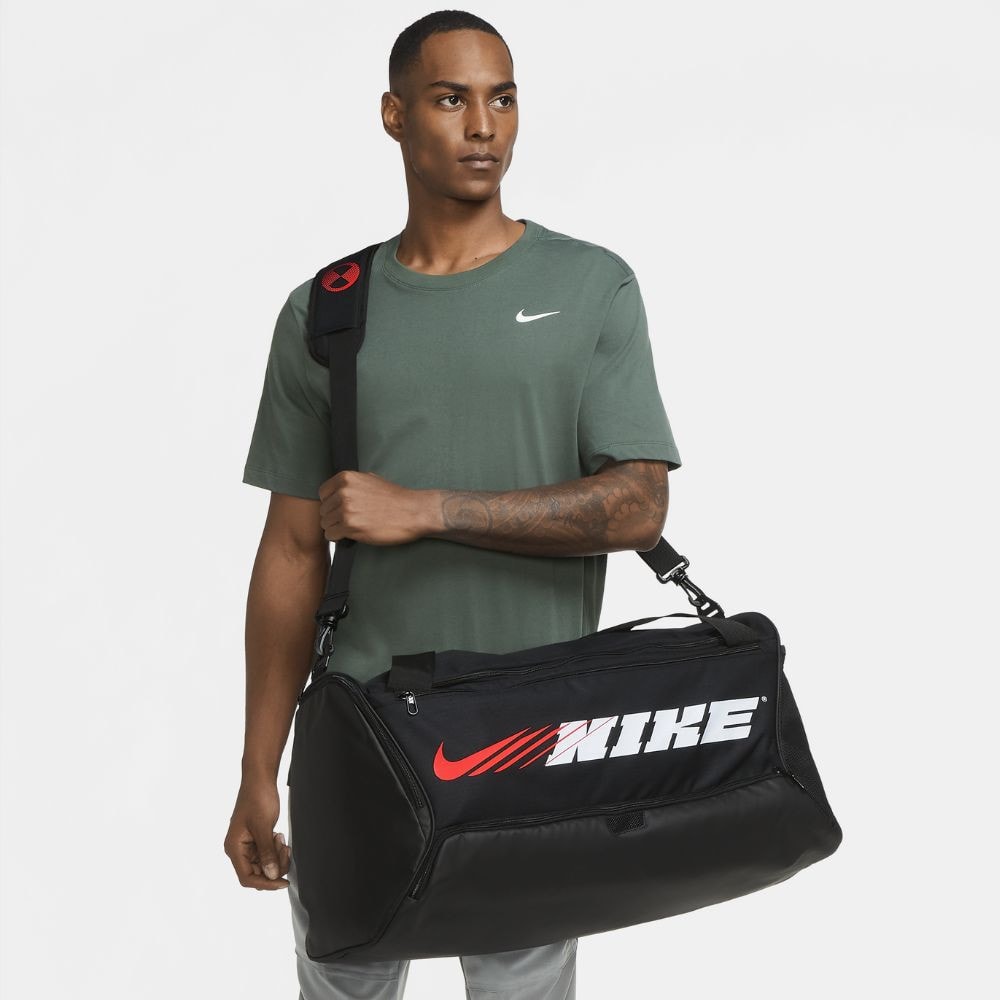 Športová taška NIKE Brasilia Graphic Train Black - Športové tašky - 4