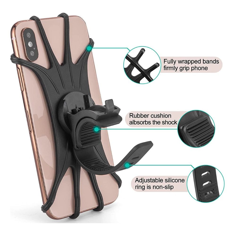 Držiak na mobil ROCKBROS Bike Smartphone 4,0"-6,8" Holder 360° - Doplnky k cyclopočítačom - 2