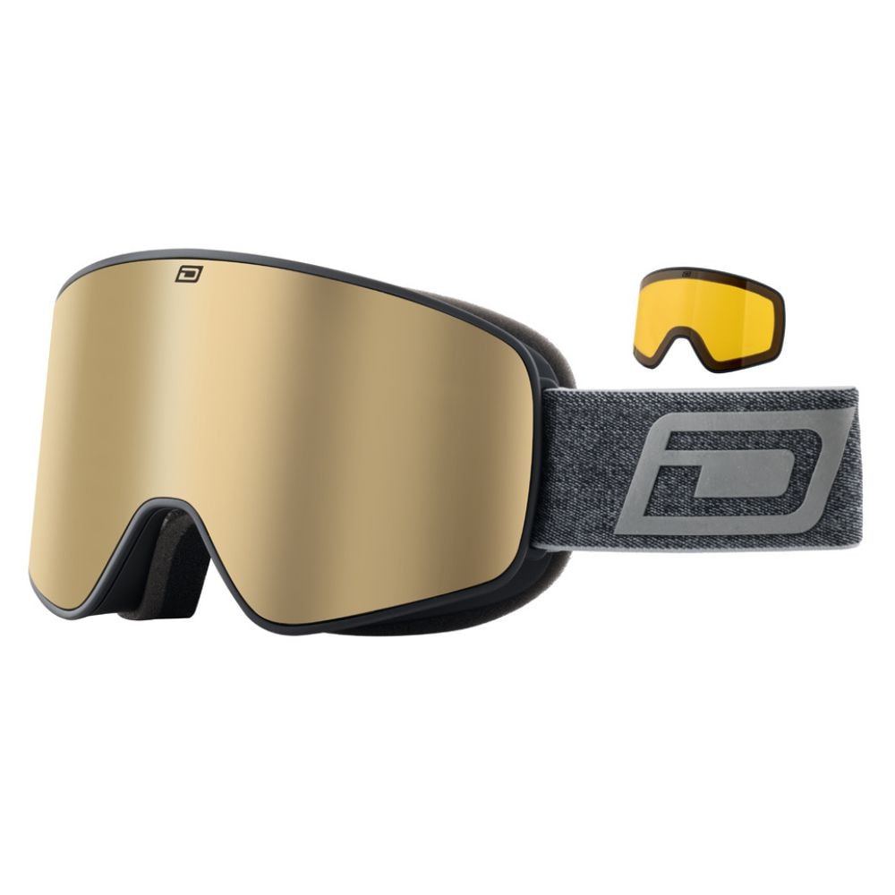 Lyžiarske okuliare DIRTY DOG Mutant Legacy 0.5 Gold/Yellow - Pánske okuliare - 1