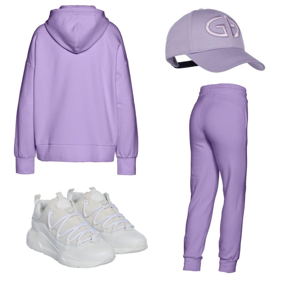 Komplet GOLDBERGH Harvard & Ease Violet + Getty White - Dámske oblečenie - 2