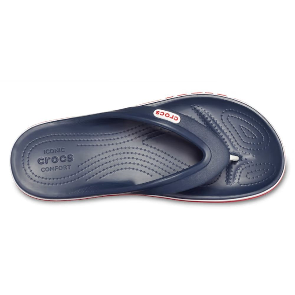 Žabky CROCS Bayaband Flip Navy/Pepper - Šľapky a sandále - 4