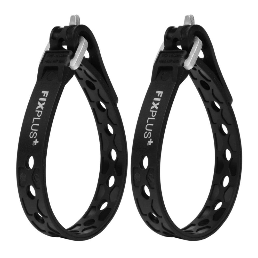 Popruh FIX PLUS Black 23cm Balenie 2ks - Bežecké viazanie - 1