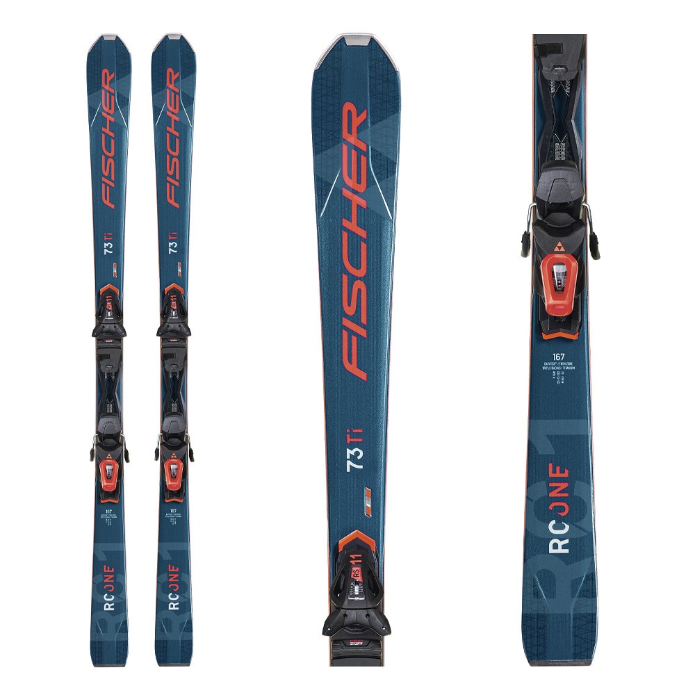 Zjazdové lyže FISCHER RC One 73 AR Ti + RS 11 PR - Pánske lyže - 1