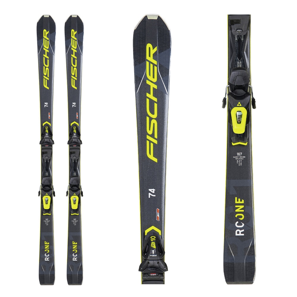 Zjazdové lyže FISCHER RC One 74 AR + RS 10 PR - Pánske lyže - 1