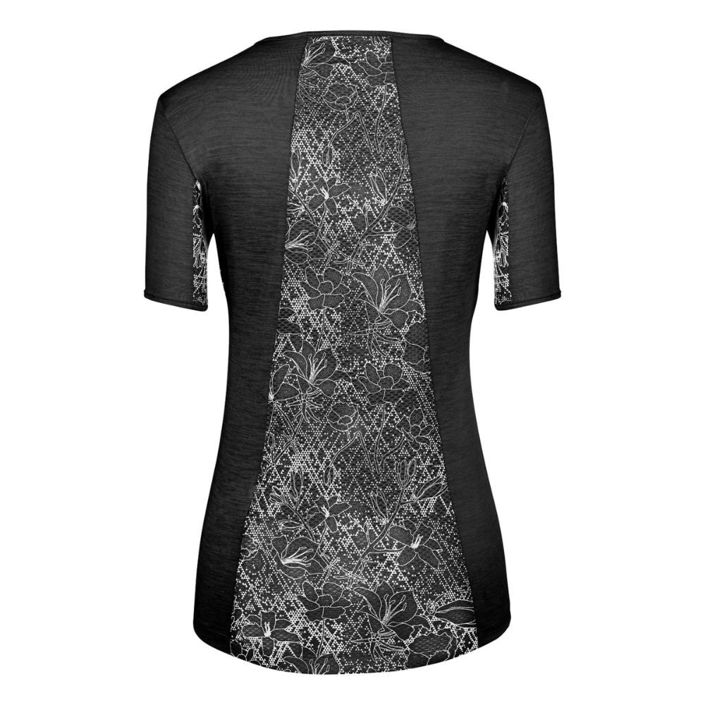 Tričko SALEWA Puez Graphic 2 Dry Black Out - Dámske oblečenie - 4