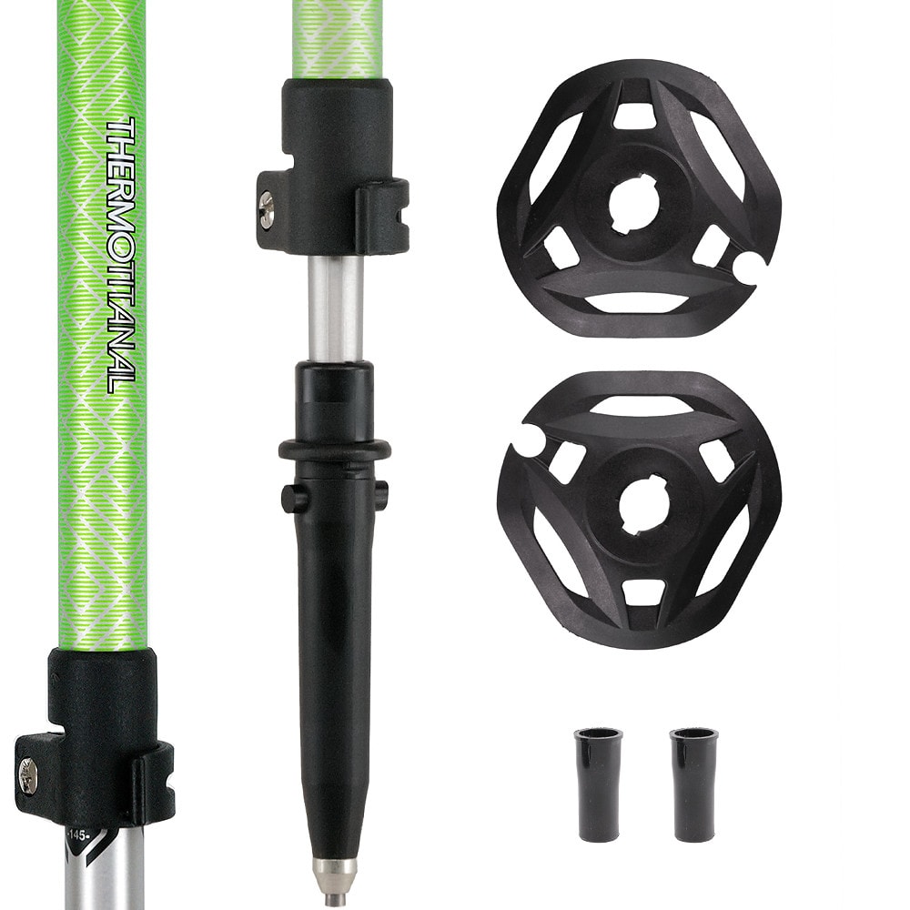 Skialpové & trekové palice KOMPERDELL T2 Thermo Grip 115-145 cm