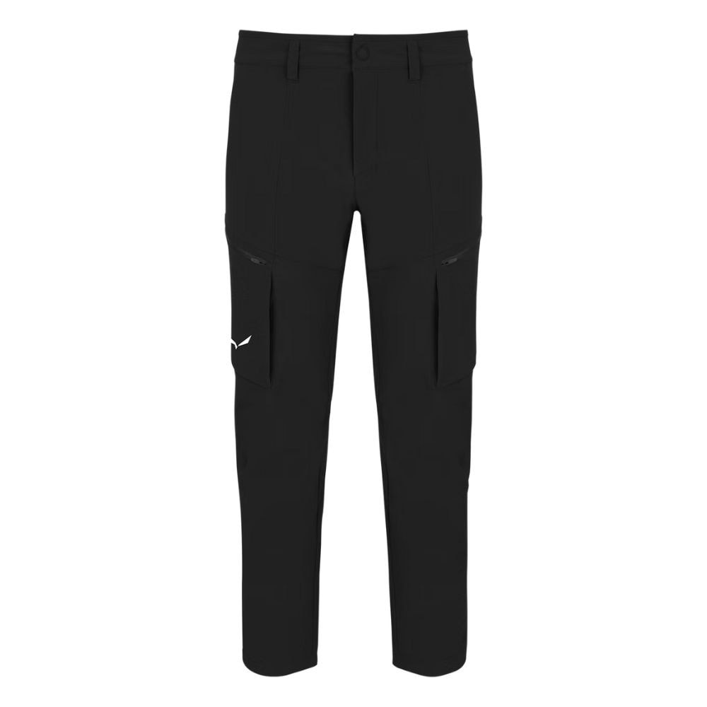 Nohavice SALEWA Puez Durastretch M Cargo Black - Turistické nohavice - 3