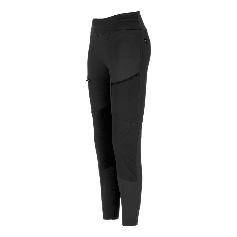 Turistické legíny SALEWA Puez Dry Responsive Cargo W Black - Turistické nohavice - 8