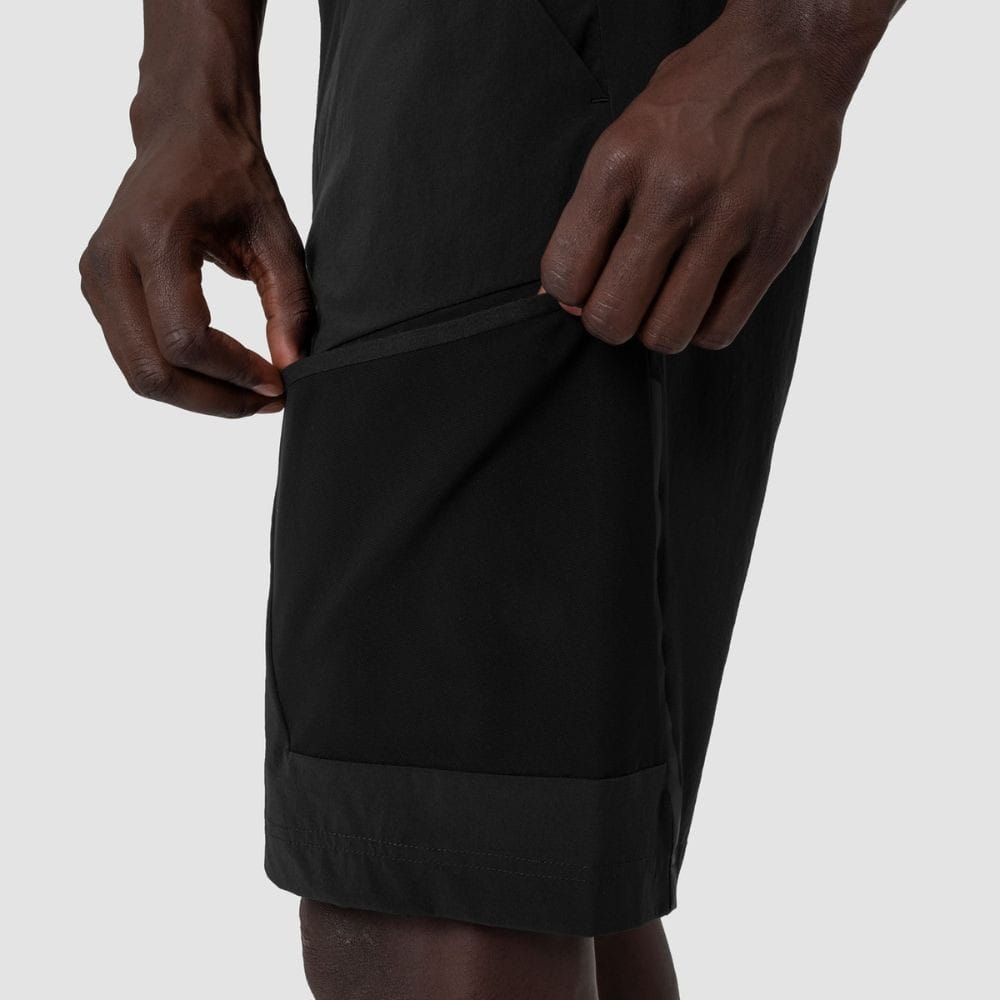 Kraťasy SALEWA Pedroc 3 Durastretch M Cargo Black - Kraťasy & Šortky - 6