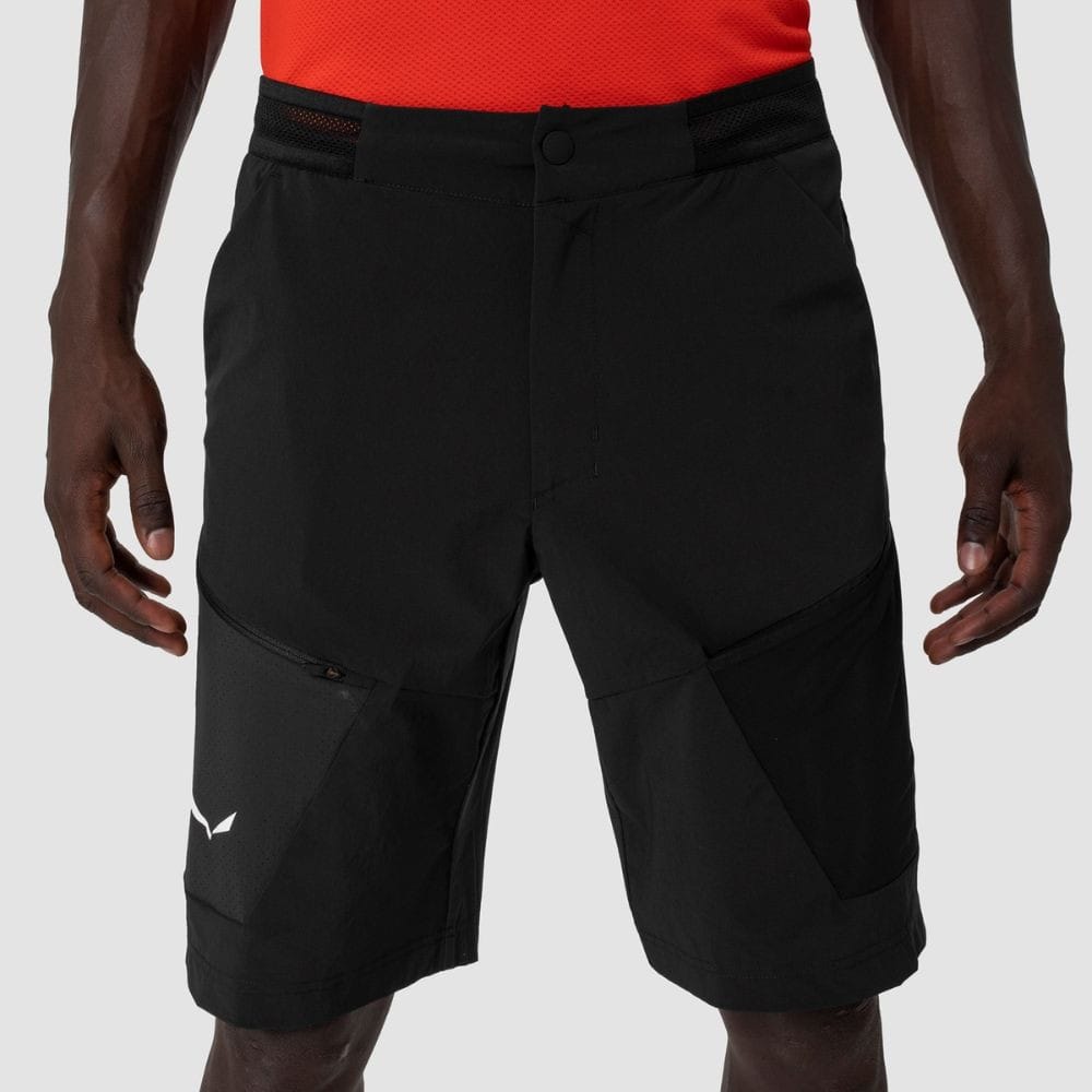 Kraťasy SALEWA Pedroc 3 Durastretch M Cargo Black - Kraťasy & Šortky - 5