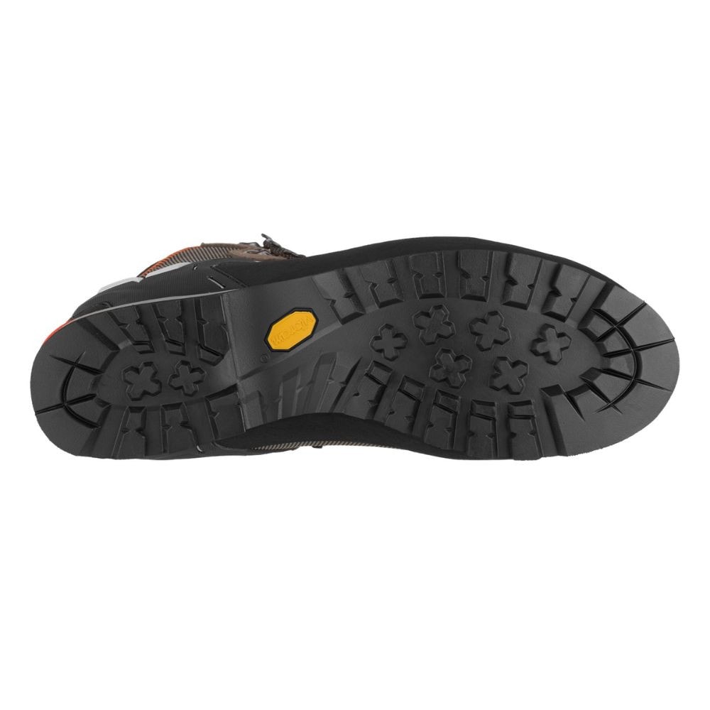 Turistické topánky SALEWA Ms Crow GTX Wallnut/Fluo Orange - Turistická obuv - 4