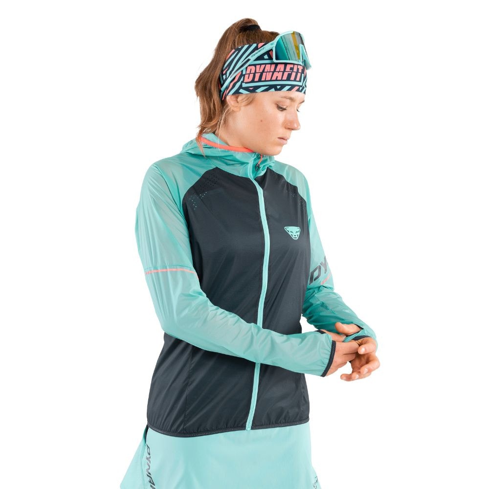 Bunda DYNAFIT Alpine Wind W Marine Blue - Bundy na bežky a skialp - 4