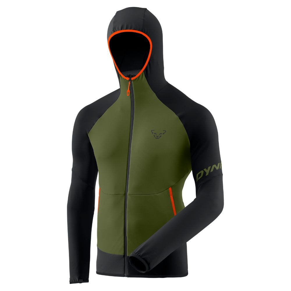 Mikina DYNAFIT Transalper Light Polartec Hooded Winter Moss - Technické mikiny - 1