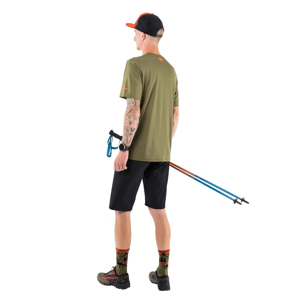 Kraťasy DYNAFIT Transalper Hybrid Black - DYNAFIT - 3