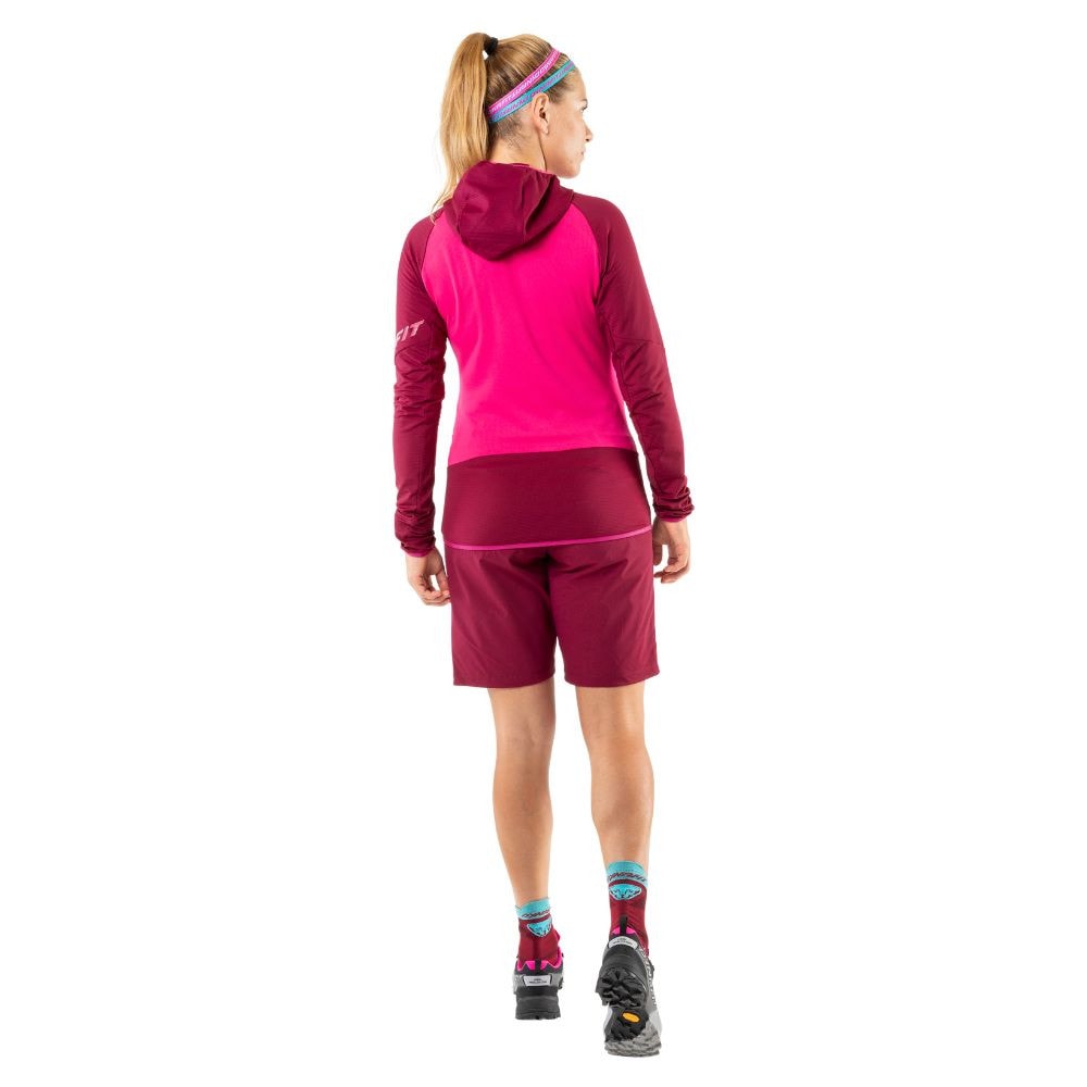 Kraťasy DYNAFIT Transalper 4 DST W Beet Red - Dámske oblečenie - 4