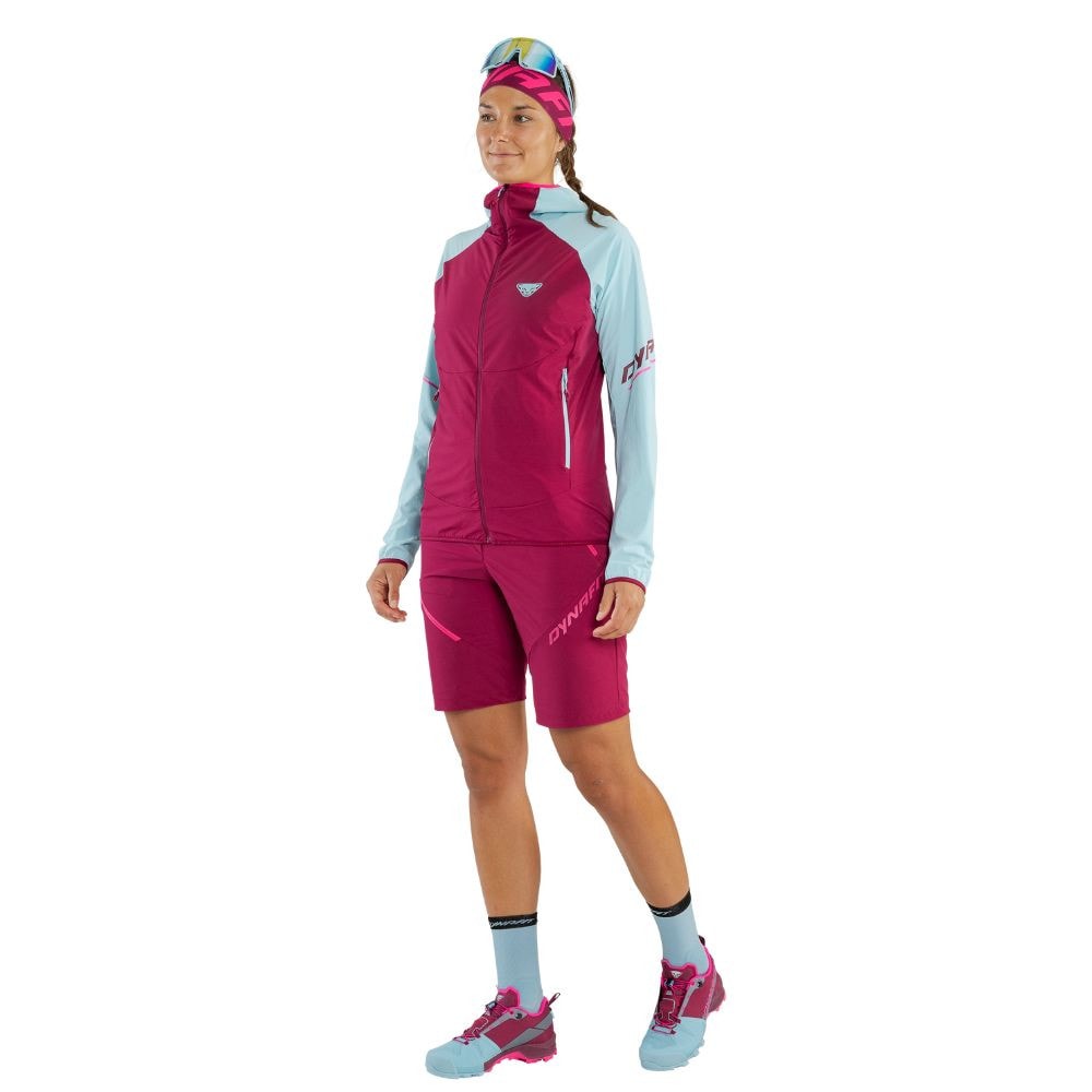 Kraťasy DYNAFIT Transalper 4 DST W Beet Red - Dámske oblečenie - 2