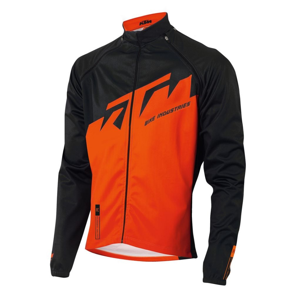 Bunda KTM Factory Character Orange s odnímateľnými rukávmi - Bundy & Vesty - 1