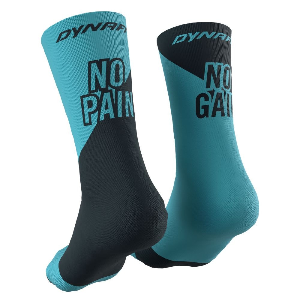 Ponožky DYNAFIT No Pain No Gain Storm Blue - Ponožky - stredné - 1