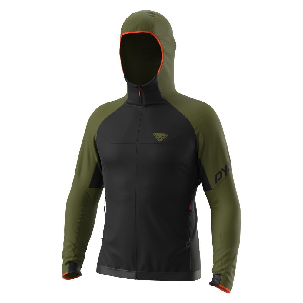 Mikina DYNAFIT Transalper Polartec Hooded Jacket M Winter Moss - Technické mikiny - 1