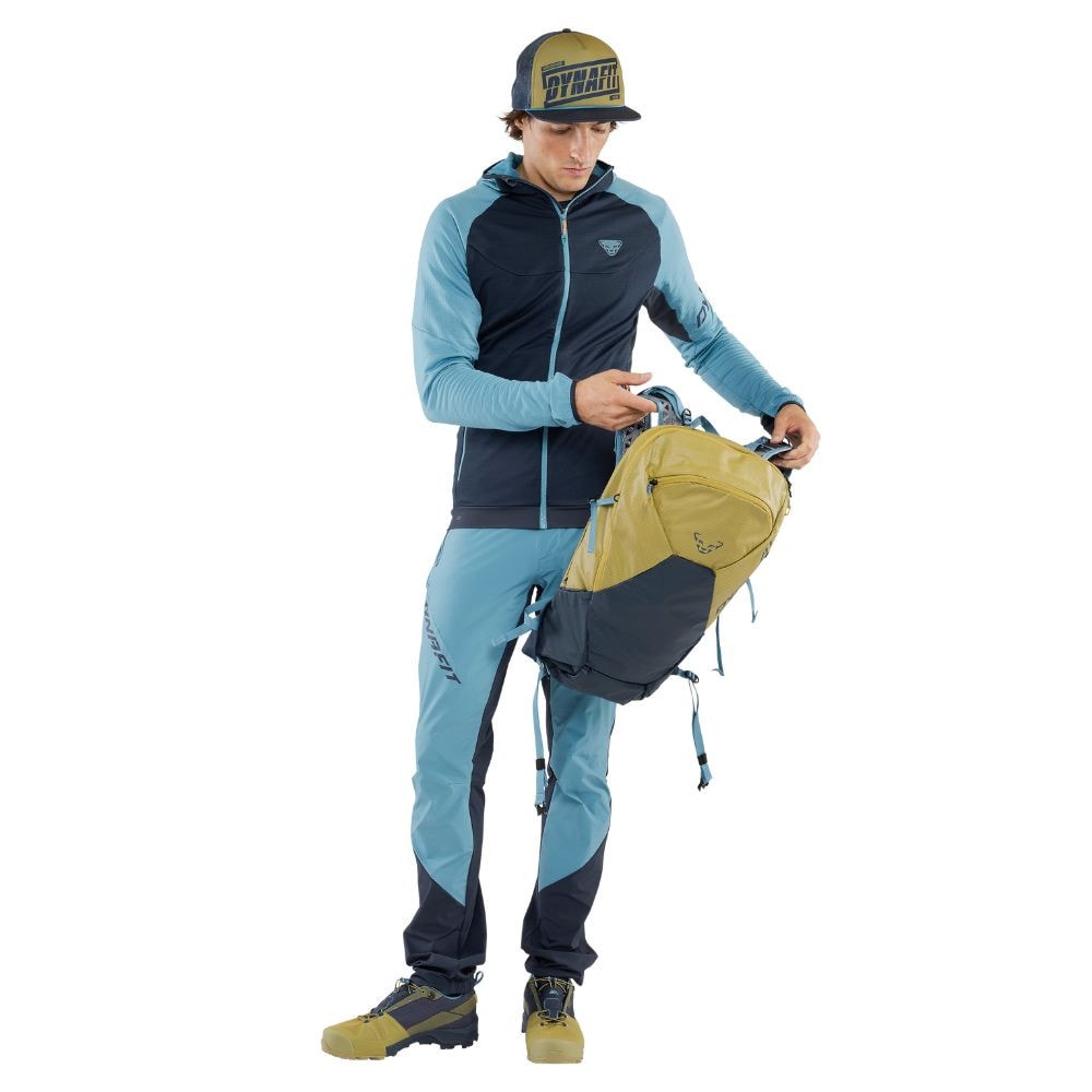 Mikina DYNAFIT Transalper Polartec Hooded Jacket M Storm Blue - Technické mikiny - 3