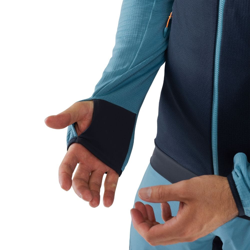 Mikina DYNAFIT Transalper Polartec Hooded Jacket M Storm Blue - Technické mikiny - 6