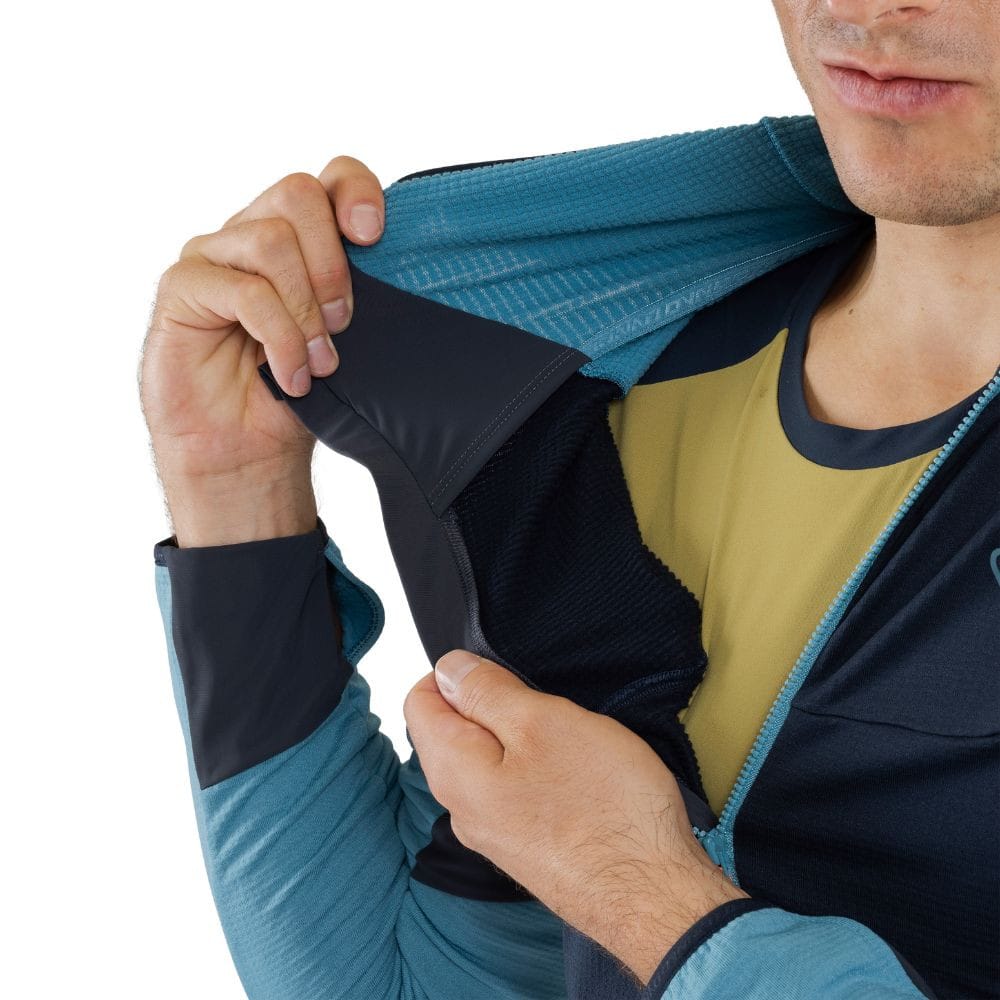 Mikina DYNAFIT Transalper Polartec Hooded Jacket M Storm Blue - Technické mikiny - 7