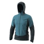 Bunda DYNAFIT Traverse Alpha Hooded M Storm Blue