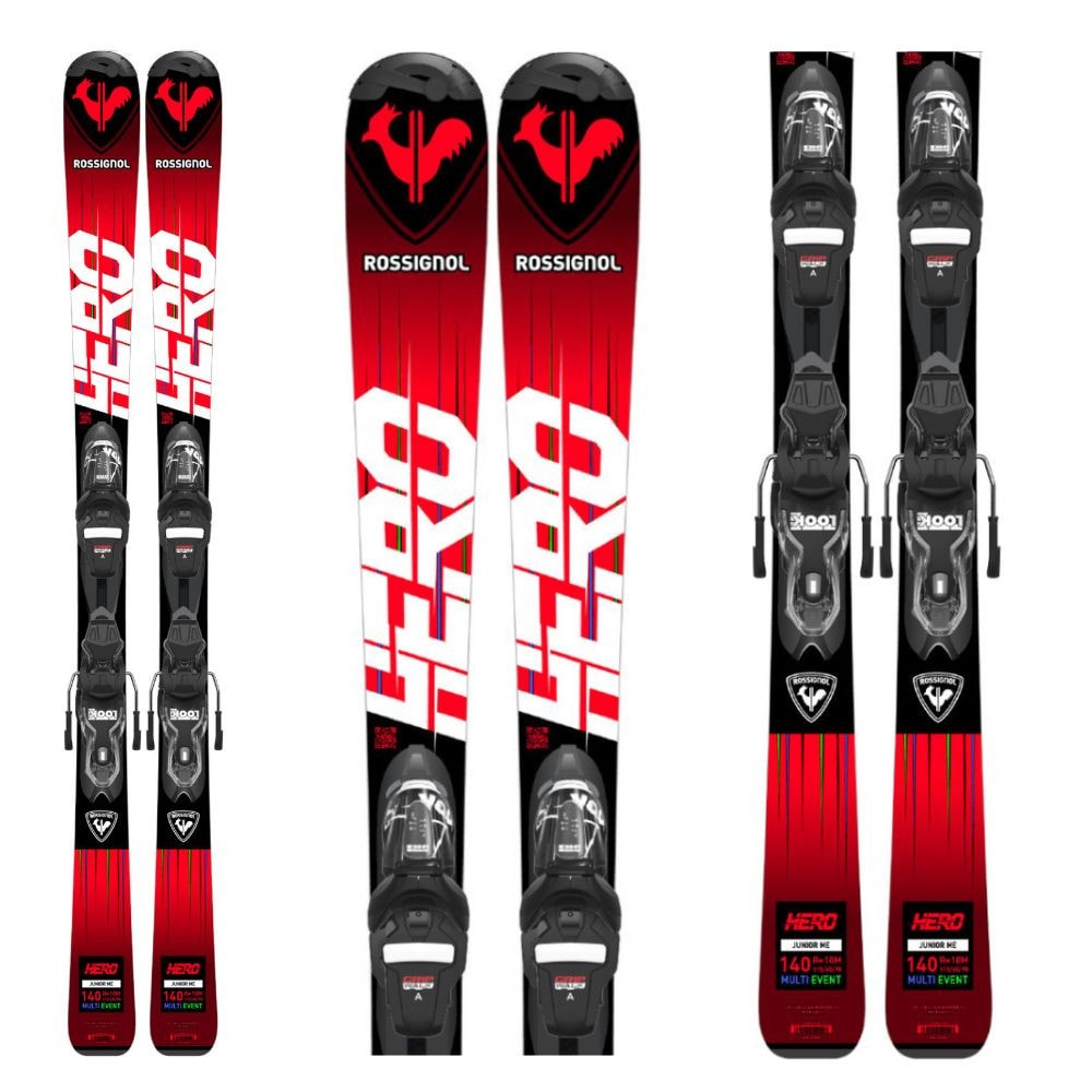 Zjazdové lyže ROSSIGNOL Hero Jr 100-150 Kid-X + Kid 4 GW B76 - Detské lyže - 1