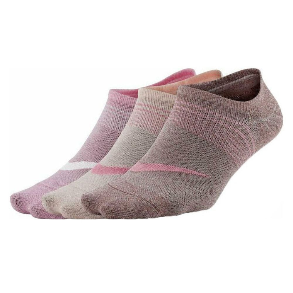 Ponožky NIKE Everyday Plus Lightweight Pink 3-pack - Ponožky - nízke - 1