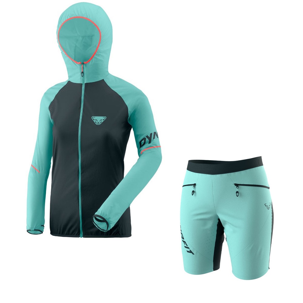 Komplet DYNAFIT Alpine Wind & Traverse DST W Marine Blue - SETY - Turistické oblečenie - 1