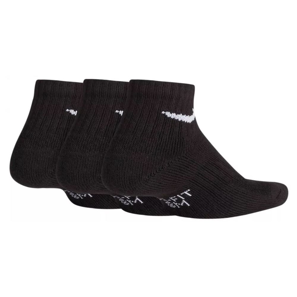 Ponožky NIKE Everyday Cush Ankle JR 3-Pair Black - Ponožky - stredné - 2