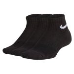 Ponožky NIKE Everyday Cush Ankle JR 3-Pair Black