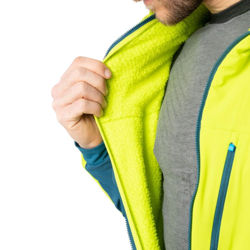 Bunda DYNAFIT Free Alpha® Direct Jacket M Lime Punch - Bundy na bežky a skialp - 3