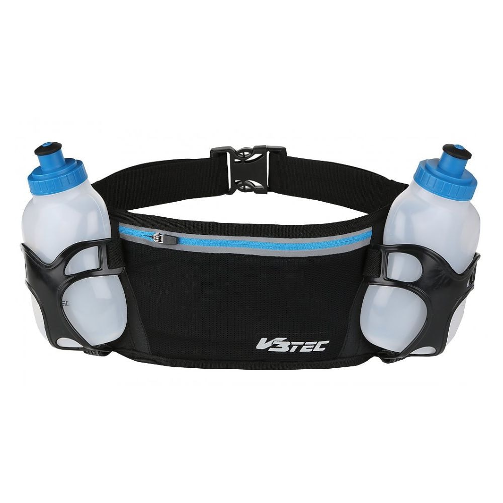 Bežecká ľadvinka V3TEC Trailbelt s dvoma fľašami Blue - Bežkovanie - 1