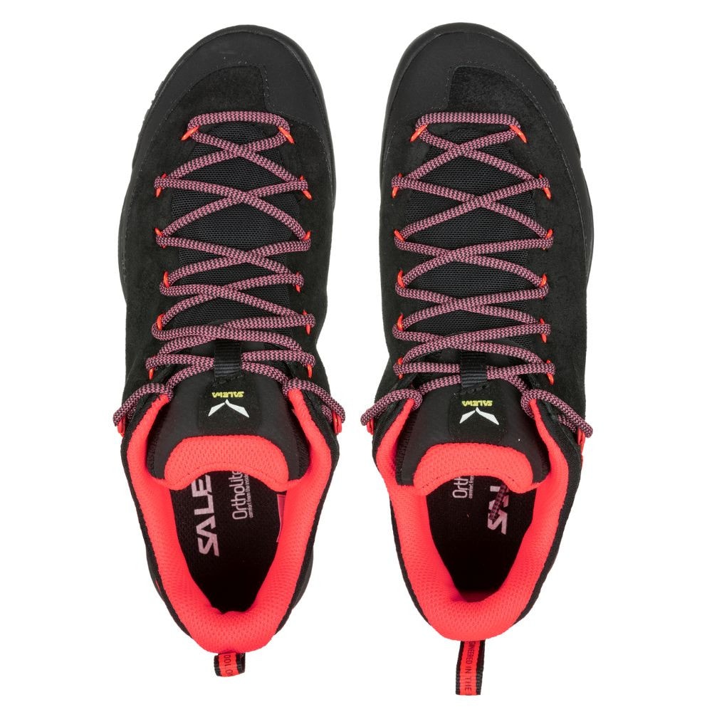 Turistické topánky SALEWA Wildfire Leather W Black - Turistická obuv - 7