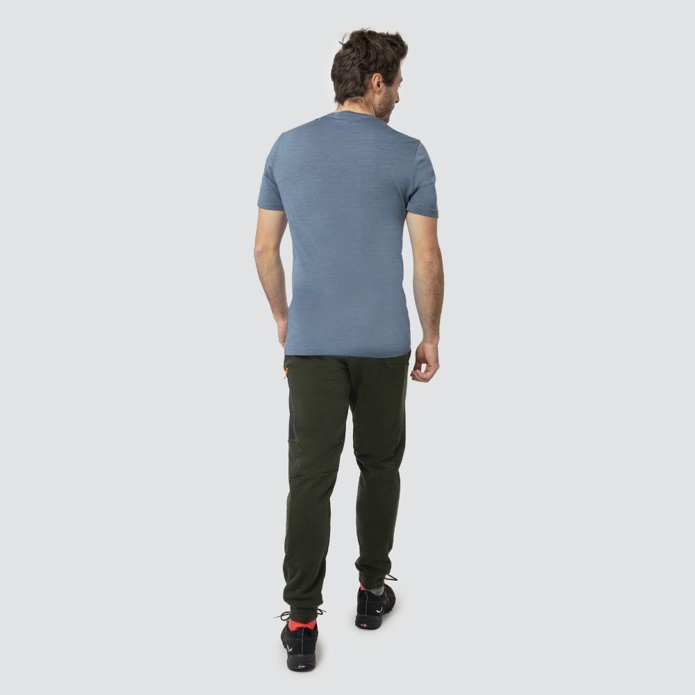 Nohavice SALEWA Lavaredo Hemp M Dark Olive - Turistické nohavice - 3
