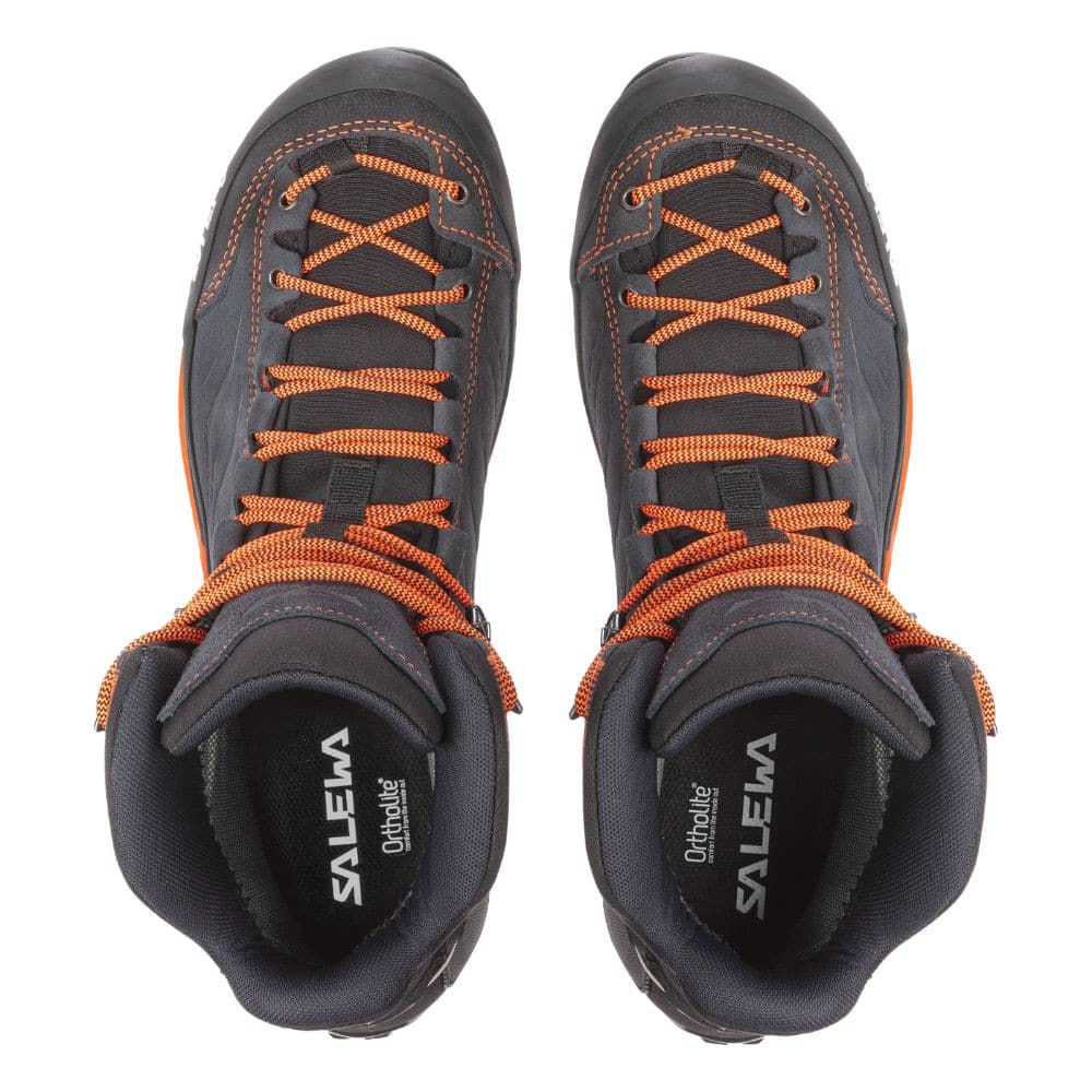 Turistické topánky SALEWA MTN Trainer Mid Gore-Tex Asphalt/Fluo Orange - Turistická obuv - 6