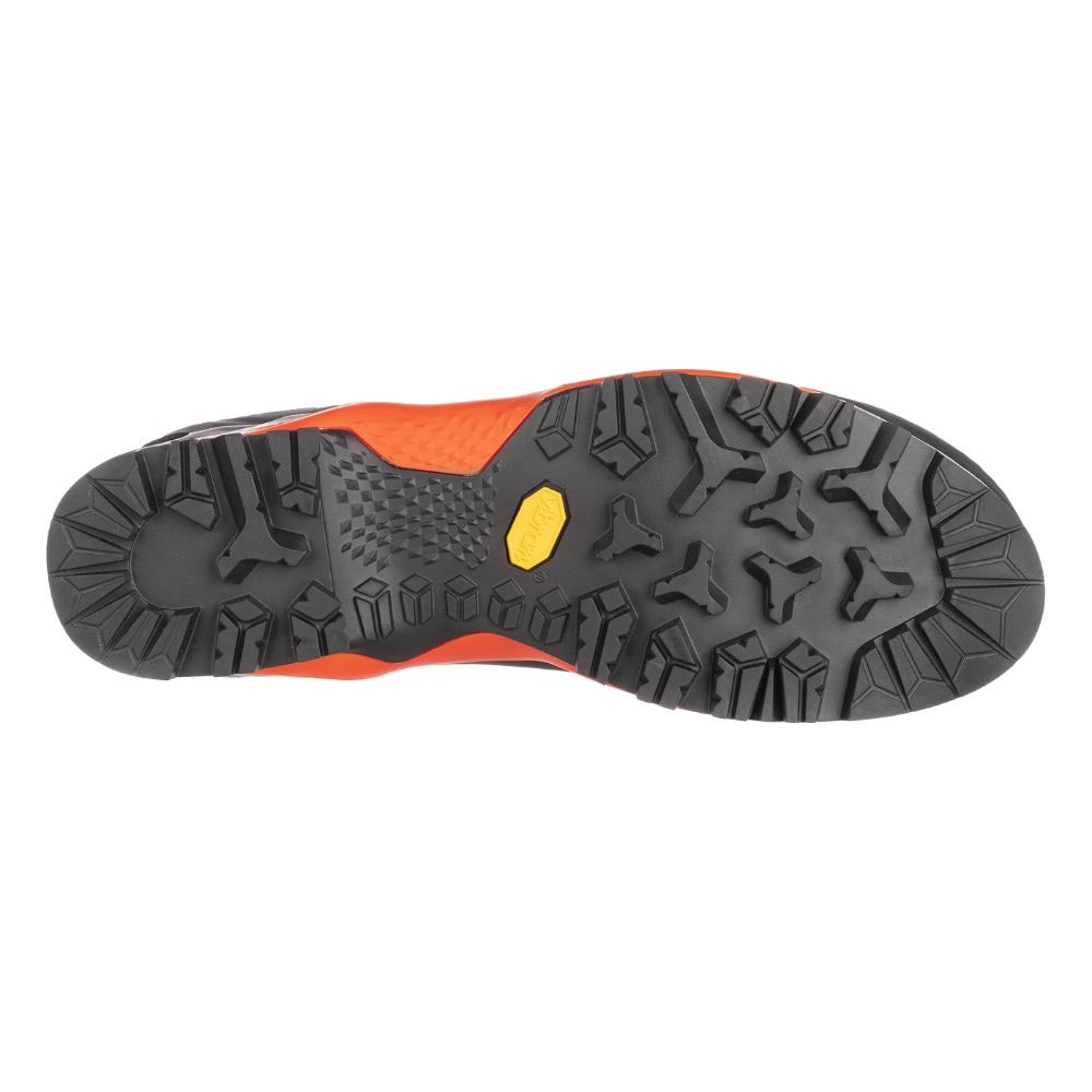 Turistické topánky SALEWA MTN Trainer Mid Gore-Tex Asphalt/Fluo Orange - Turistická obuv - 5