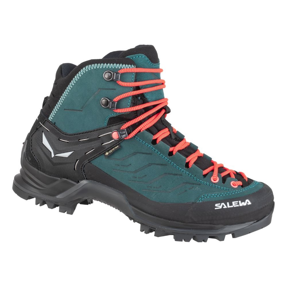 Turistické topánky SALEWA Ws Mtn Trainer Mid Gtx Atlantic Deep/Ombre Blue - Turistická obuv - 1